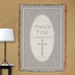 First Communion Blanket